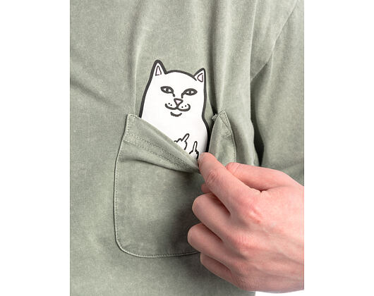 Triko Rip N Dip - Lord Nermal Pocket Tee (Sage Vintage Wash)