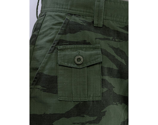 Kraťasy Rip N Dip - A Team Camo Cargo Shorts (Military Green)