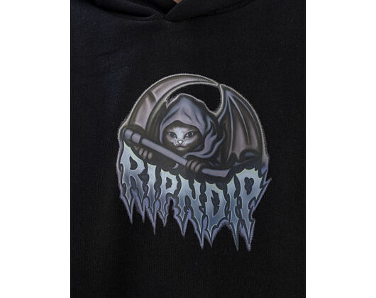 Mikina Rip N Dip - Out Of Time Hoodie (Black Wash)