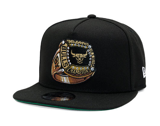 Kšiltovka New Era - NBA Ring 9FIFTY A-Frame - Chicago Bulls - Black