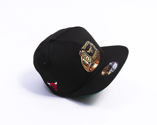 Kšiltovka New Era - NBA Ring 9FIFTY A-Frame - Chicago Bulls - Black
