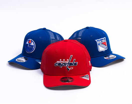 Kšiltovka New Era - NHL Core Mesh 9SEVENTY Stretch-Snap - Washington Capitals - Team Color