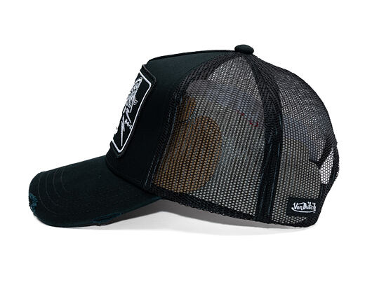Kšiltovka Von Dutch - Trucker - Eye Out Logo Black