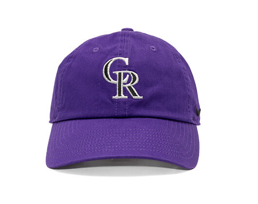 Kšiltovka Nike - Club Unstructured - Colorado Rockies - Court Purple 51L