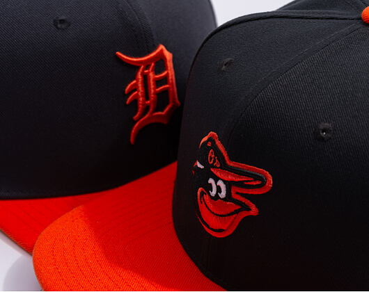 Kšiltovka Nike - Dri-Fit Pro - Baltimore Orioles - Black 00A/Team Orange 89L