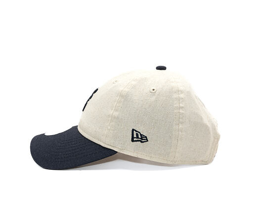 Dámská Kšiltovka New Era - Branded Linen 9TWENTY - Stone / Navy
