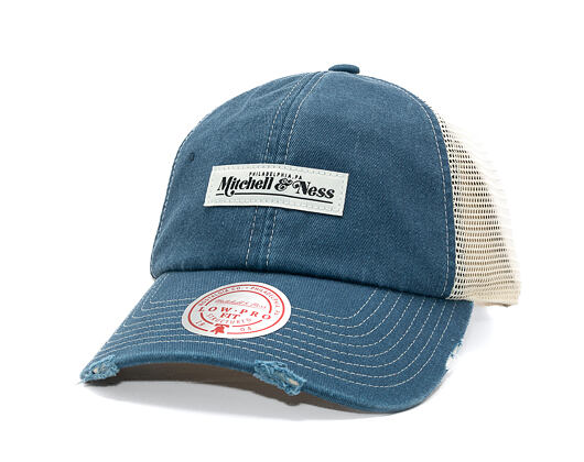 Kšiltovka Mitchell & Ness  - Branded Lost Highway - Vintage Trucker - Navy/White