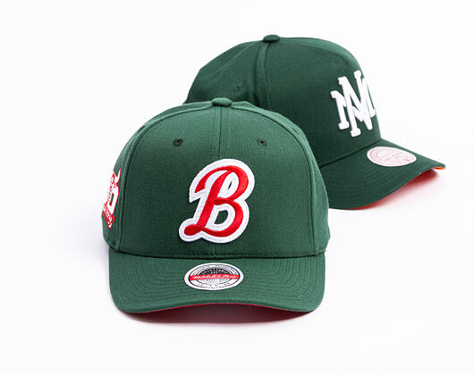 Kšiltovka Mitchell & Ness  - NBA First Letter Classic Red - Chicago Bulls - Dark Green