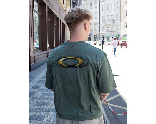 Triko Oakley - Heritage F&B Ellipse Ss Tee - Aviator Green