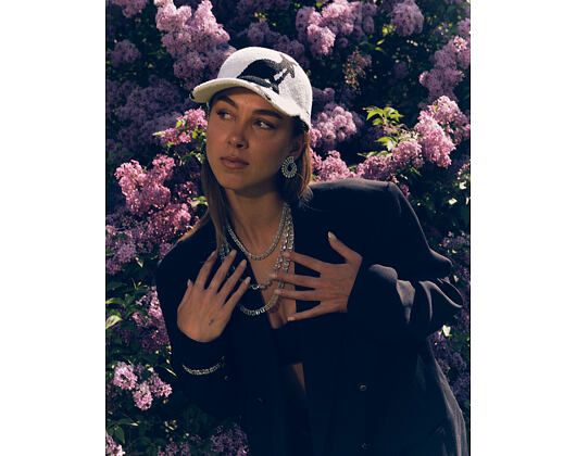 Kšiltovka Kangol - Retro Bermuda Big Kroo Spacecap - White