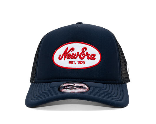 Kšiltovka New Era - Branded Oval Foam Patch 9FORTY A-Frame Trucker - Navy