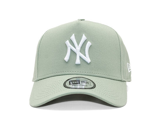 Kšiltovka New Era - MLB Essential 9FORTY A-Frame - NY Yankees - Pastel Green / White