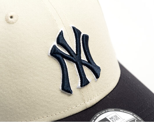 Kšiltovka New Era - MLB World Series Patch Cooperstown 9FORTY - NY Yankees - Cream / Navy