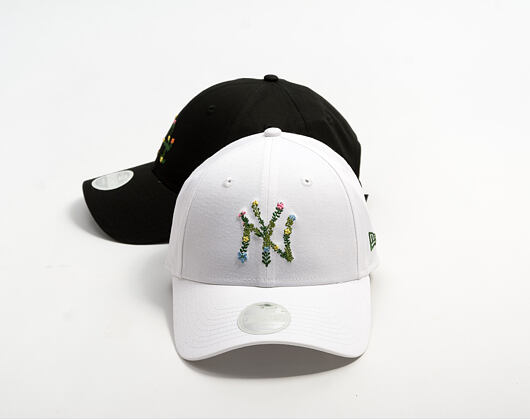 Dámská Kšiltovka New Era - MLB Floral Infill 9FORTY - NY Yankees - White