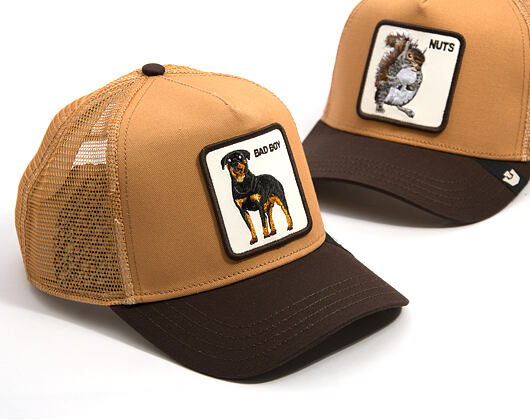 Kšiltovka Goorin - Bad Boy Trucker - Heat / Ground