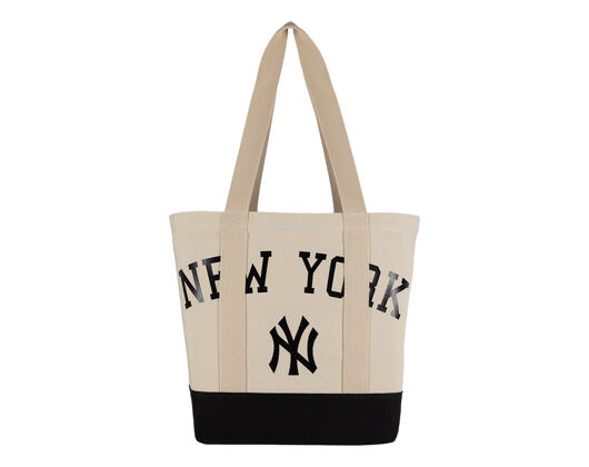Taška New Era - MLB Tote Bag - NY Yankees - Ivory / Black