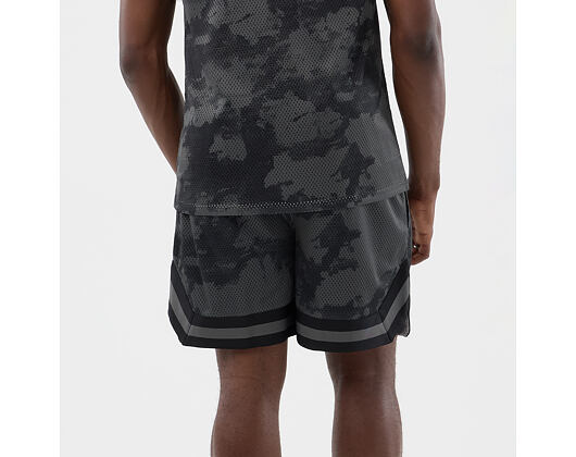 Kraťasy New Era - Branded Print Mesh Shorts - Black
