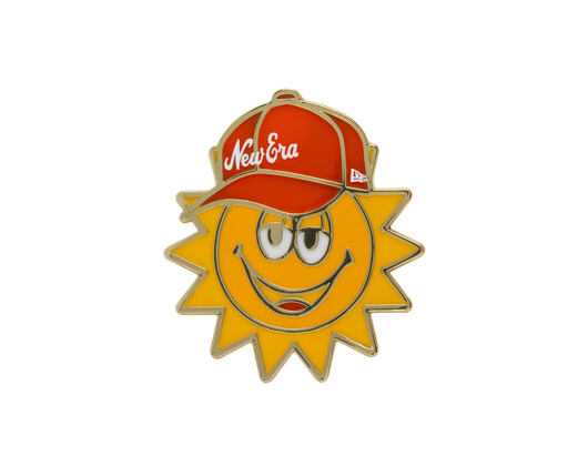 Připínáček New Era - Branded Cap Pin Sunny - Yellow / Silver