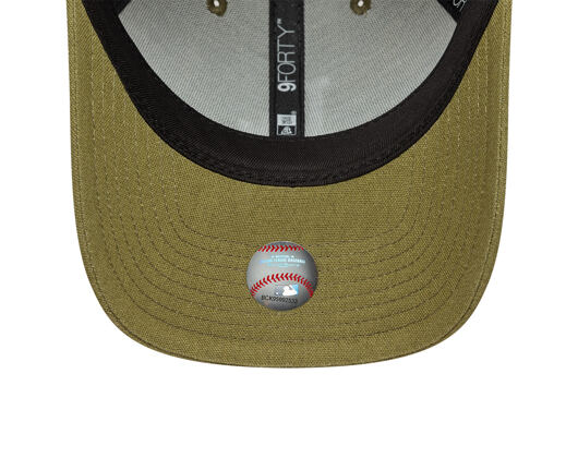 Kšiltovka New Era - MLB Linen 9FORTY M-CROWN - LA Dodgers - New Olive