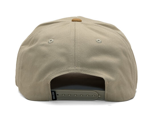 Kšiltovka Brixton - Opal C Np Mp Snapback - Sand/Dark Khaki