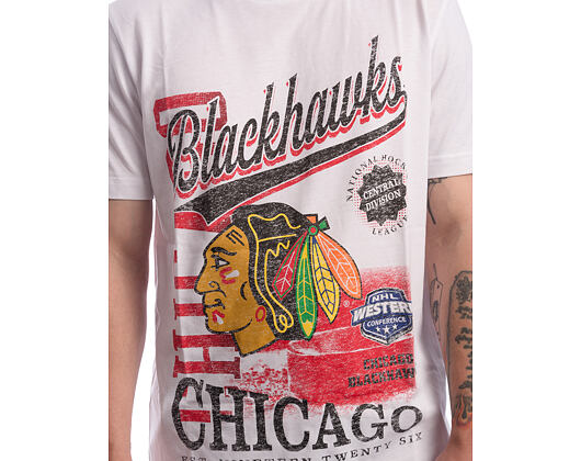 Triko New Era - NHL US Edit - Chicago Blackhawks - White