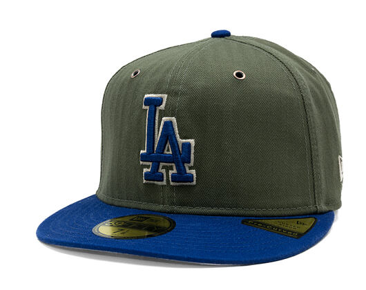 Kšiltovka New Era - MLB Three Looms "American Herringbone" 59FIFTY - LA Dodgers - Team Color