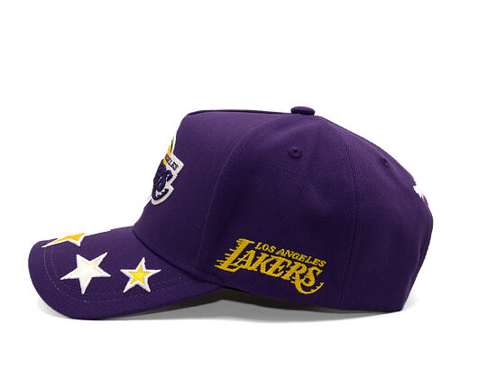 Kšiltovka Mitchell & Ness - Shining Stars - NBA - Los Angeles Lakers - Purple