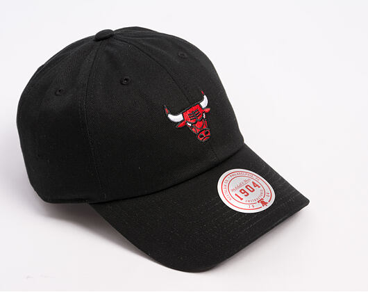Kšiltovka Mitchell & Ness - Insignia Strapback - NBA - Chicago Bulls - BLACK