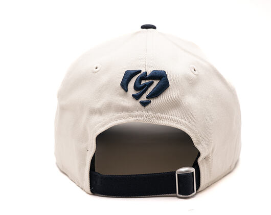 Kšiltovka New Era - Contrast Visor M-CROWN 9FORTY - Baseball Czechia - Ivory