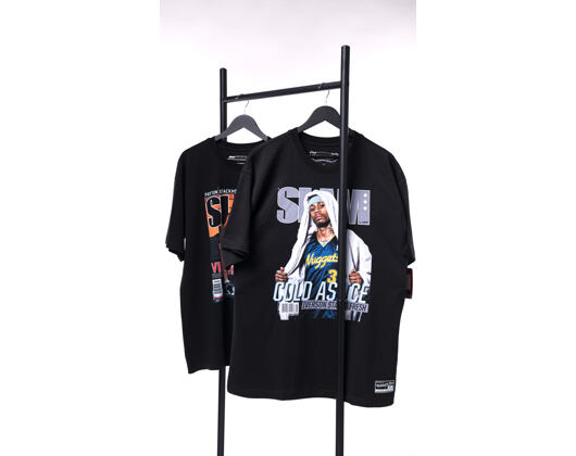 Triko Mitchell & Ness - Boxy Slam Tee - NBA - Denver Nuggets - Allen Iverson - Black