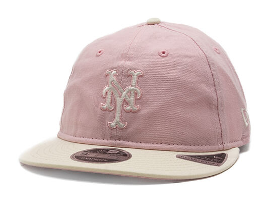 Kšiltovka New Era - MLB Washed Tie Dye 9FIFTY Retro Crown - NY Mets - Pink