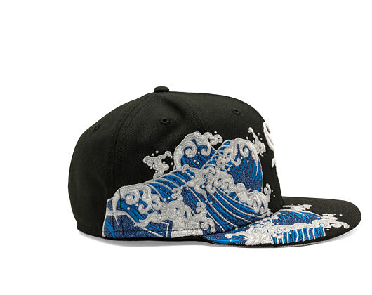 Kšiltovka New Era - MLB "Tidal Wave" 59FIFTY - Chicago White Sox - Black