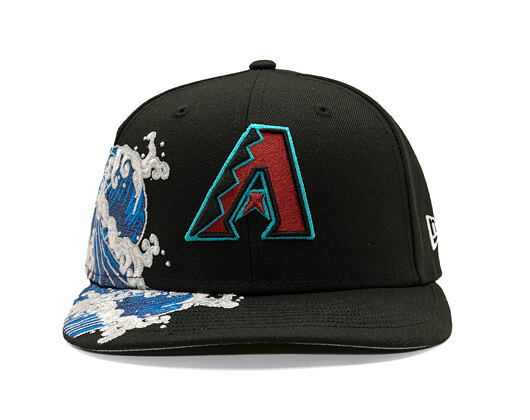 Kšiltovka New Era - MLB "Tidal Wave" 59FIFTY - Arizona Diamondbacks - Black