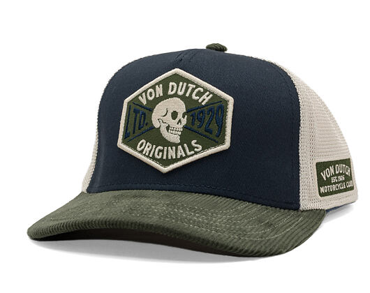 Kšiltovka Von Dutch - Silk Visor Badge Trucker