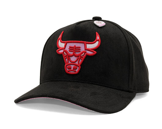 Kšiltovka Mitchell & Ness - All Heart - NBA - Chicago Bulls - Black