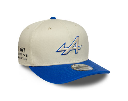 Kšiltovka New Era - F1 Contrast Visor 9SEVENTY Stretch-Snap - Alpine Racing - Ivory