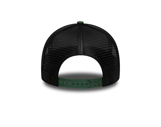 Kšiltovka New Era - Seasonal 9FORTY A-Frame Trucker - Manchester United - Cilantro Green