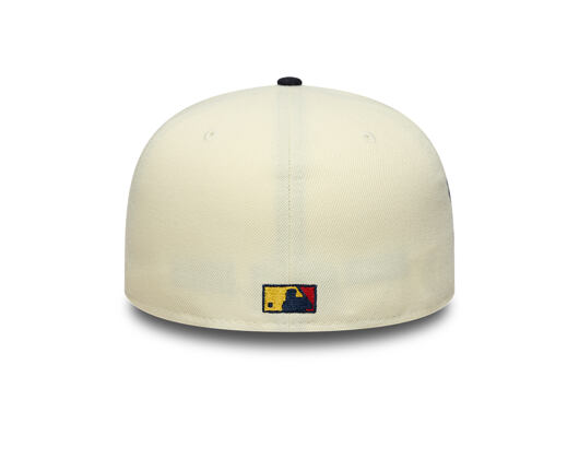 Kšiltovka New Era - MLB Cooperstown Pin 59FIFTY - Texas Rangers - Navy / Cream