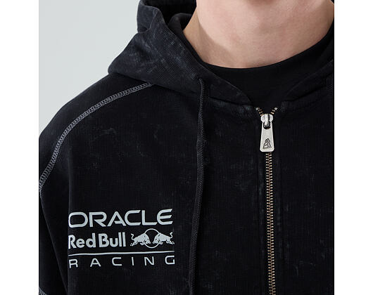 Mikina New Era - F1 Oversized Full-zip Hoody - RED BULL F1 - Black