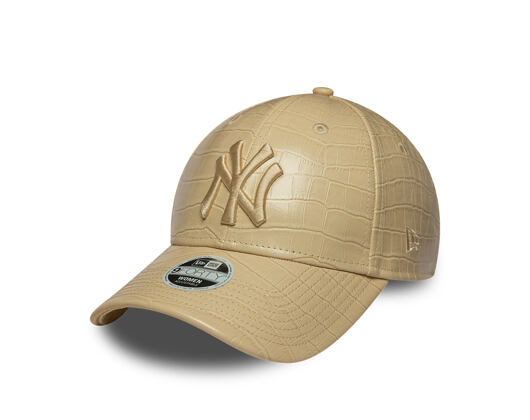 Dámská Kšiltovka New Era - MLB PU Pattern 9FORTY - NY Yankees - Stone