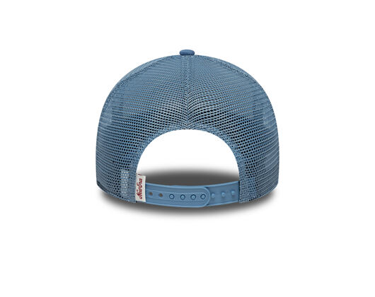 Dětská Kšiltovka New Era - Branded Oval Patch 9FORTY A-Frame Trucker - Blue / White