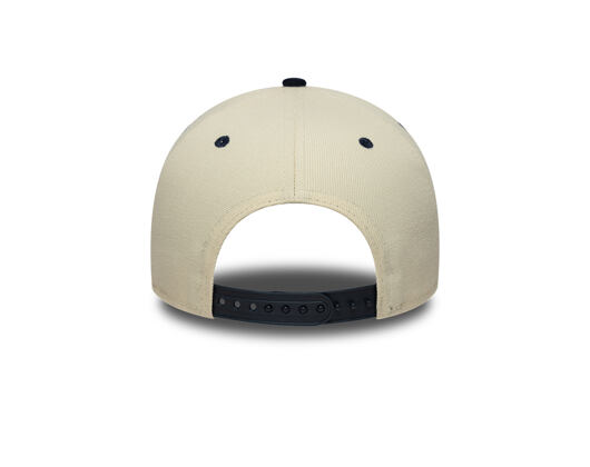 Kšiltovka New Era - MLB Wordmark Suede 9FORTY A-Frame - NY Yankees - Cream / Navy