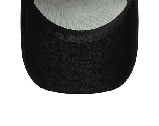Kšiltovka New Era - Branded Distressed Patch 9FORTY A-Frame Trucker - Black