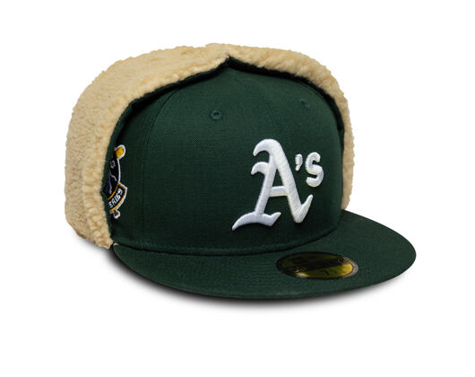 Kšiltovka New Era - MLB World Series Dog-Ear 59FIFTY - Oakland Athletics - Green