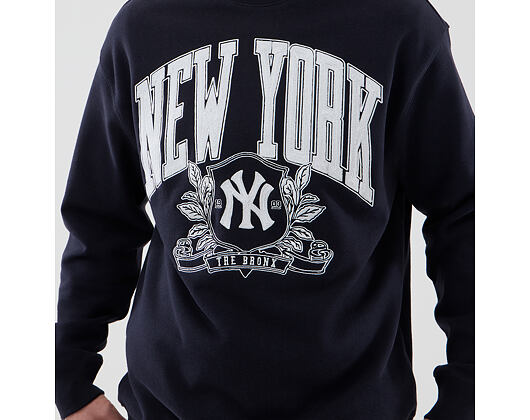 Mikina New Era - MLB Arch Graphic Crewneck - NY Yankees - Navy