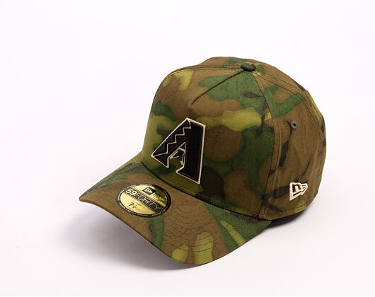 Kšiltovka New Era - MLB Ripstop Camo 59FORTY - Arizona Diamondbacks - Woodland Camo