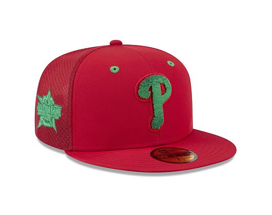 Kšiltovka New Era - MLB All Star Game Workout 2026 59FIFTY - Philadelphia Phillies - Scarlet