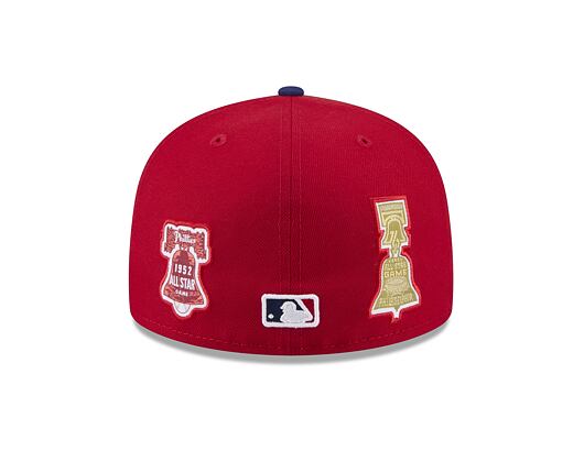Kšiltovka New Era - MLB All Star Game 2026 59FIFTY - Philadelphia Phillies - Team Color - Scarlet