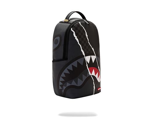 Batoh Sprayground - Center Rip Revealing Gray Check Backpack
