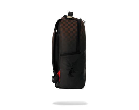 Batoh Sprayground - Brown Check Ghost Drip Backpack